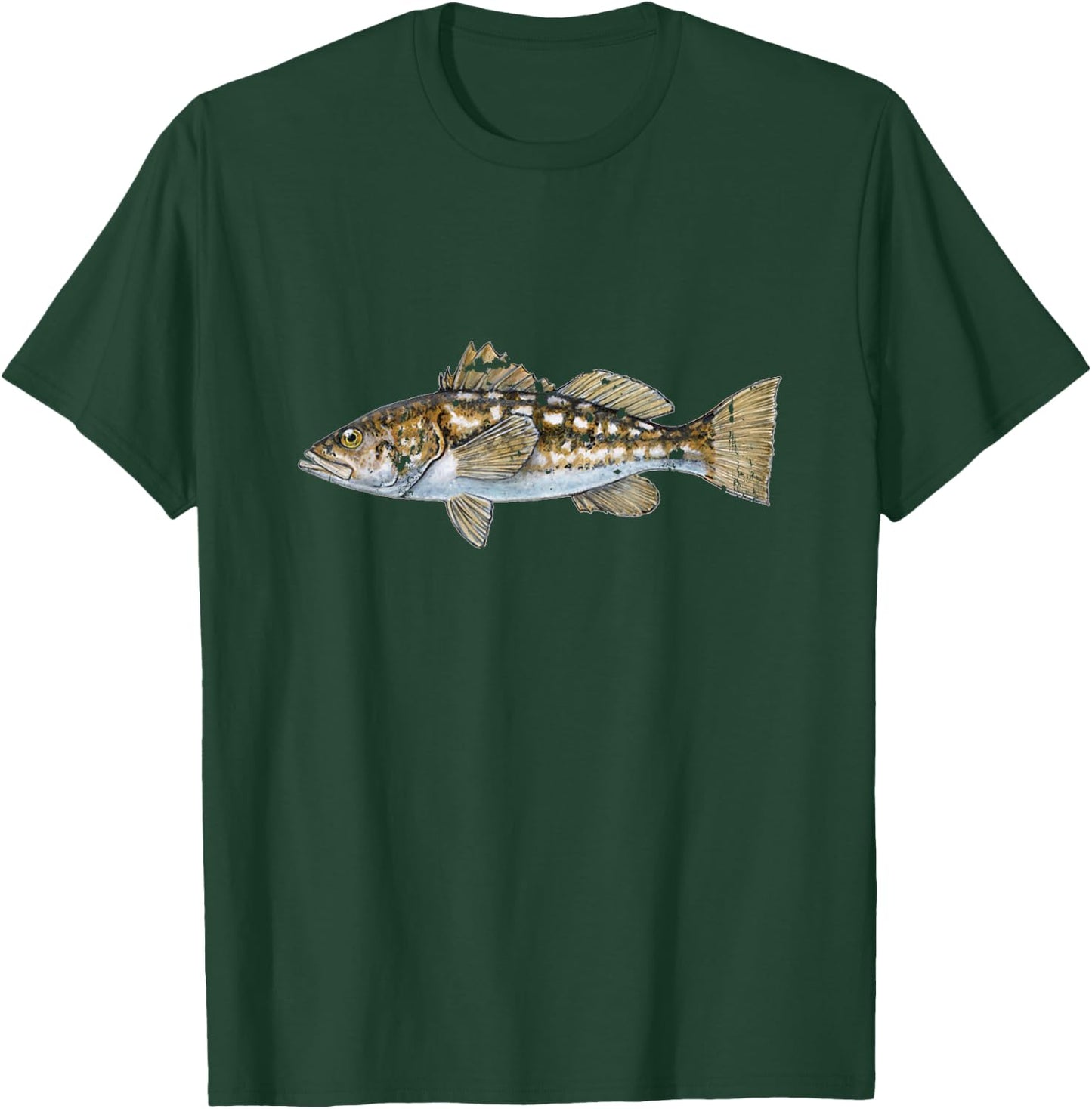 Calico Bass shirt. Bass fishing T-Shirt - T-Shirt | Forest