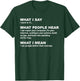 Work in IT Google Joke - Tech Professional Humor T-Shirt - T-Shirt | Forest