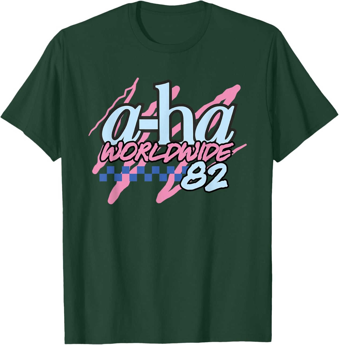 A-Ha '82 Worldwide T-Shirt - T-Shirt | Forest