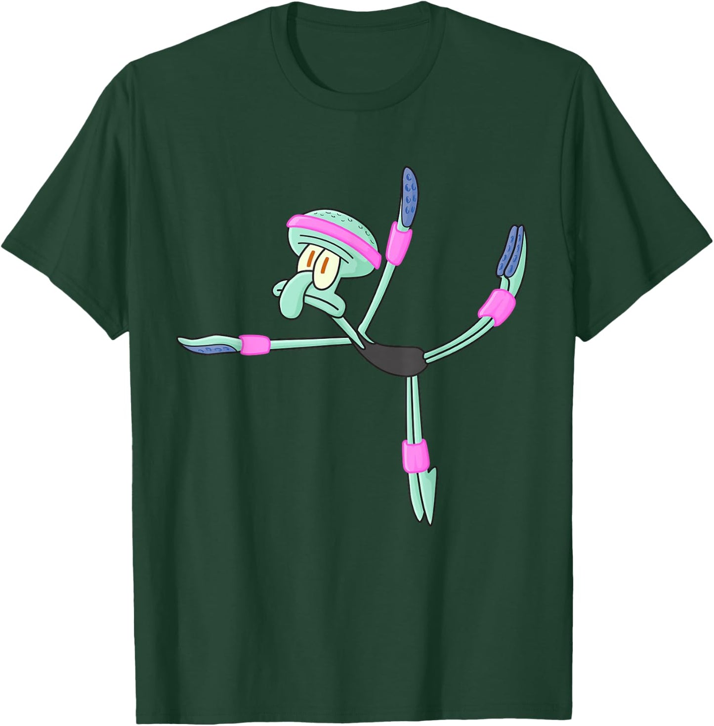 Mademark x SpongeBob SquarePants - SpongeBob Thaddeer Ballerina T-Shirt - T-Shirt | Forest