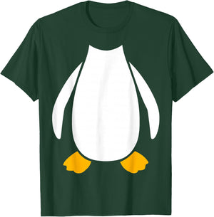 Penguin Costume Children Adults Women Men Animal Costume , black T-Shirt - T-Shirt | Forest