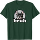 Funny Kids Boys Girls Bro Bruh Black Frenchie Lover T-Shirt - T-Shirt | Forest