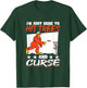 Disc Golf Big Foot I´m here to hit trees and curse T-Shirt - T-Shirt | Forest