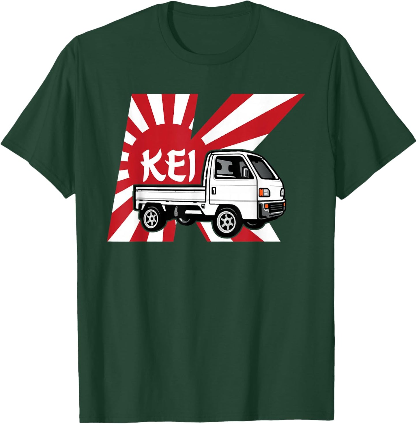 JDM Mini Truck Kei Japan Truck Japanese Domestic Market JDM T-Shirt - T-Shirt | Forest