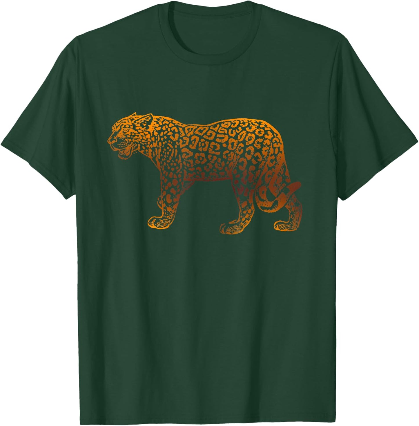 Save The Amur Leopard Endangered Animals Species T-Shirt - T-Shirt | Forest