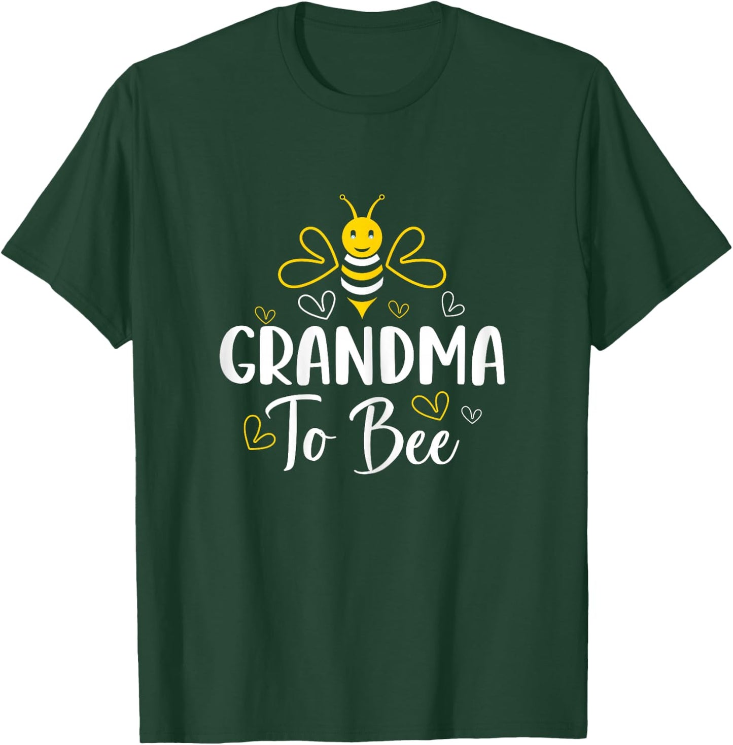 Grandma to Bee Cute Funny Pregnancy Announcement Grandma T-Shirt - T-Shirt | Forest