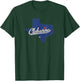 Cleburne Texas TX Map T-Shirt - T-Shirt | Forest