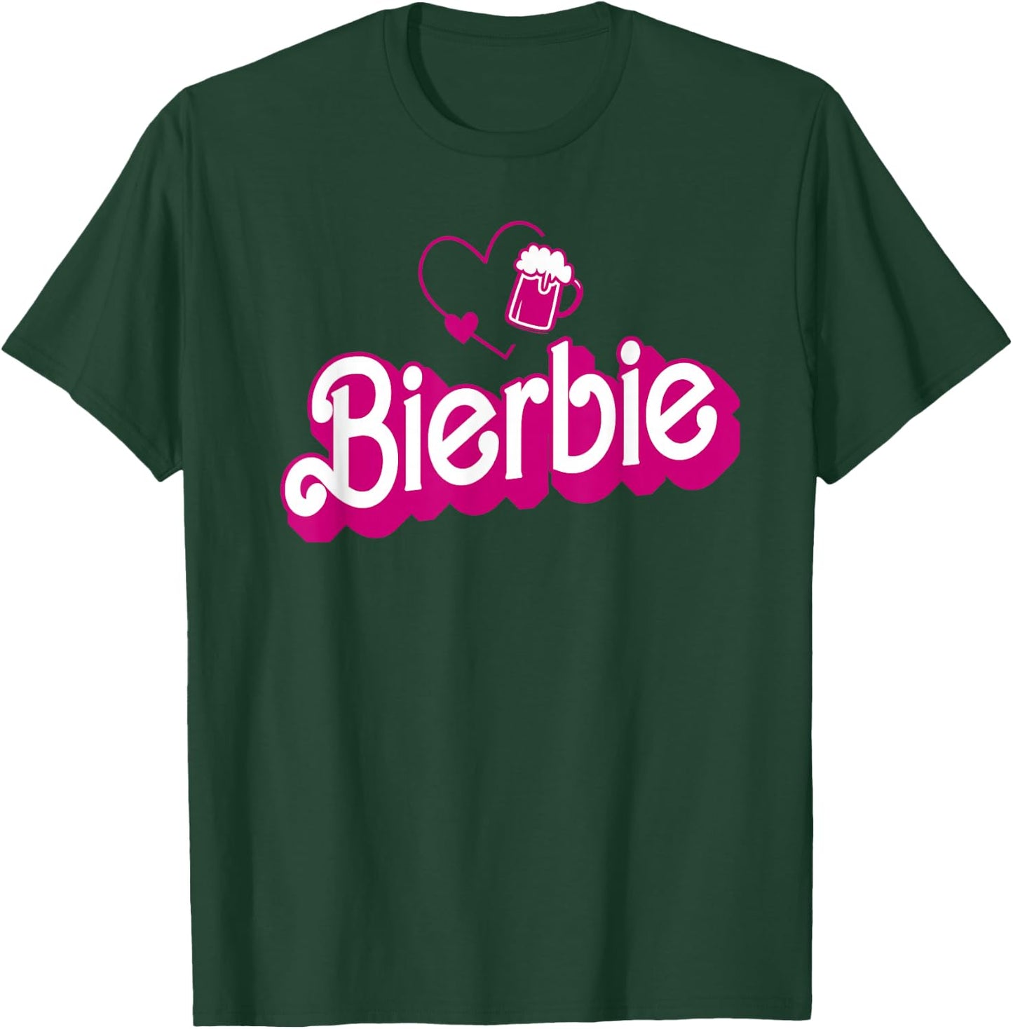Retro Beer Pun Bar Pub Men Women Funny Beer , black T-Shirt - T-Shirt | Forest