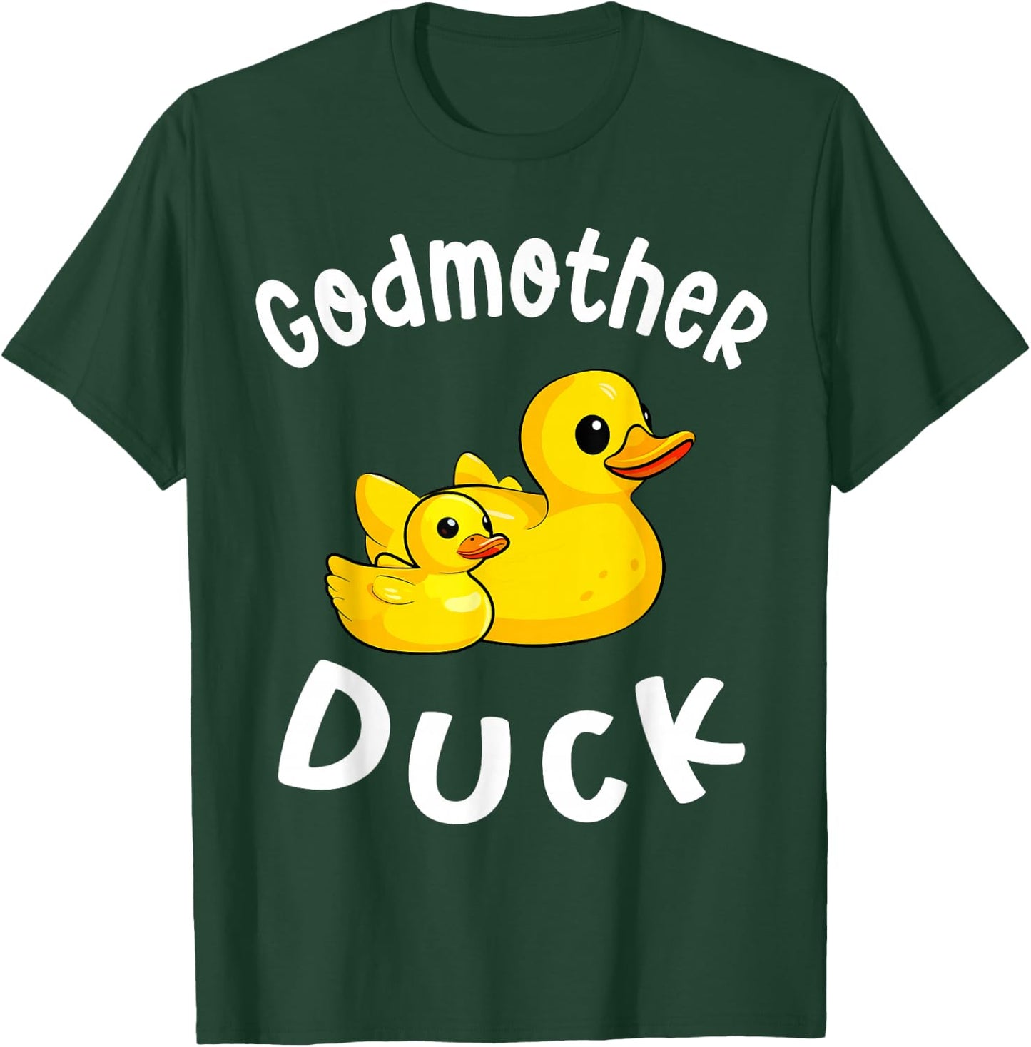 Godmother Duck Birthday Rubber Duck Kids Family Matching T-Shirt - T-Shirt | Forest