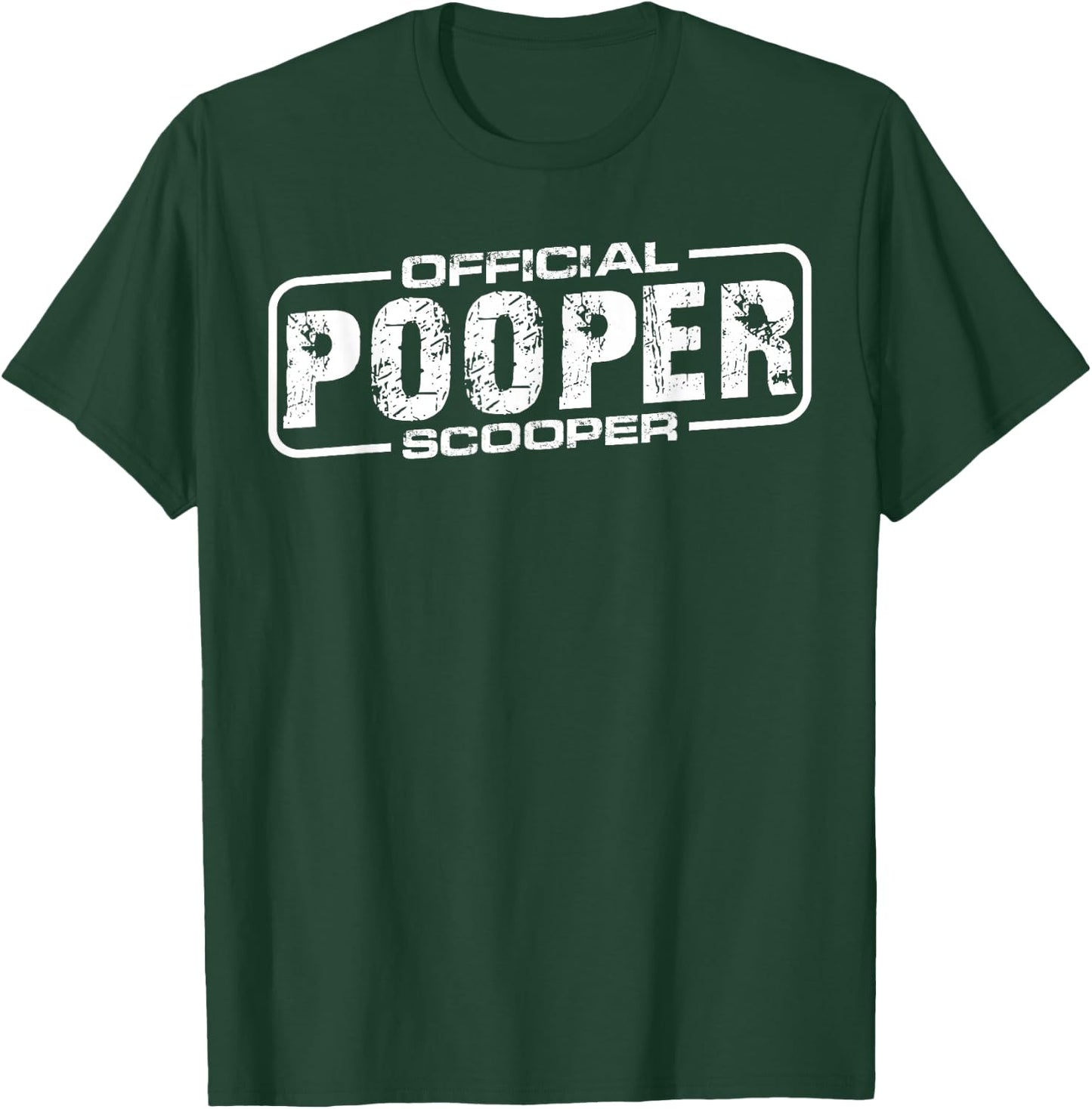 Official Pooper Scooper T-Shirt - T-Shirt | Forest