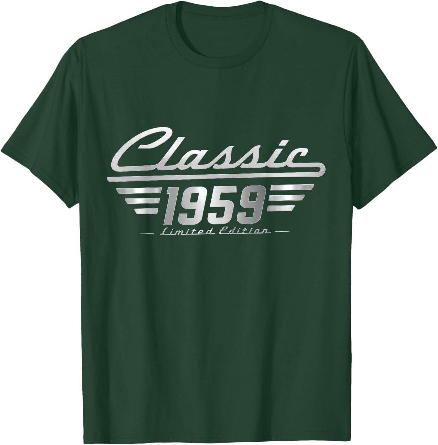 Classic 1959 Limited Edition Vintage Car Birthday T-Shirt - T-Shirt | Forest