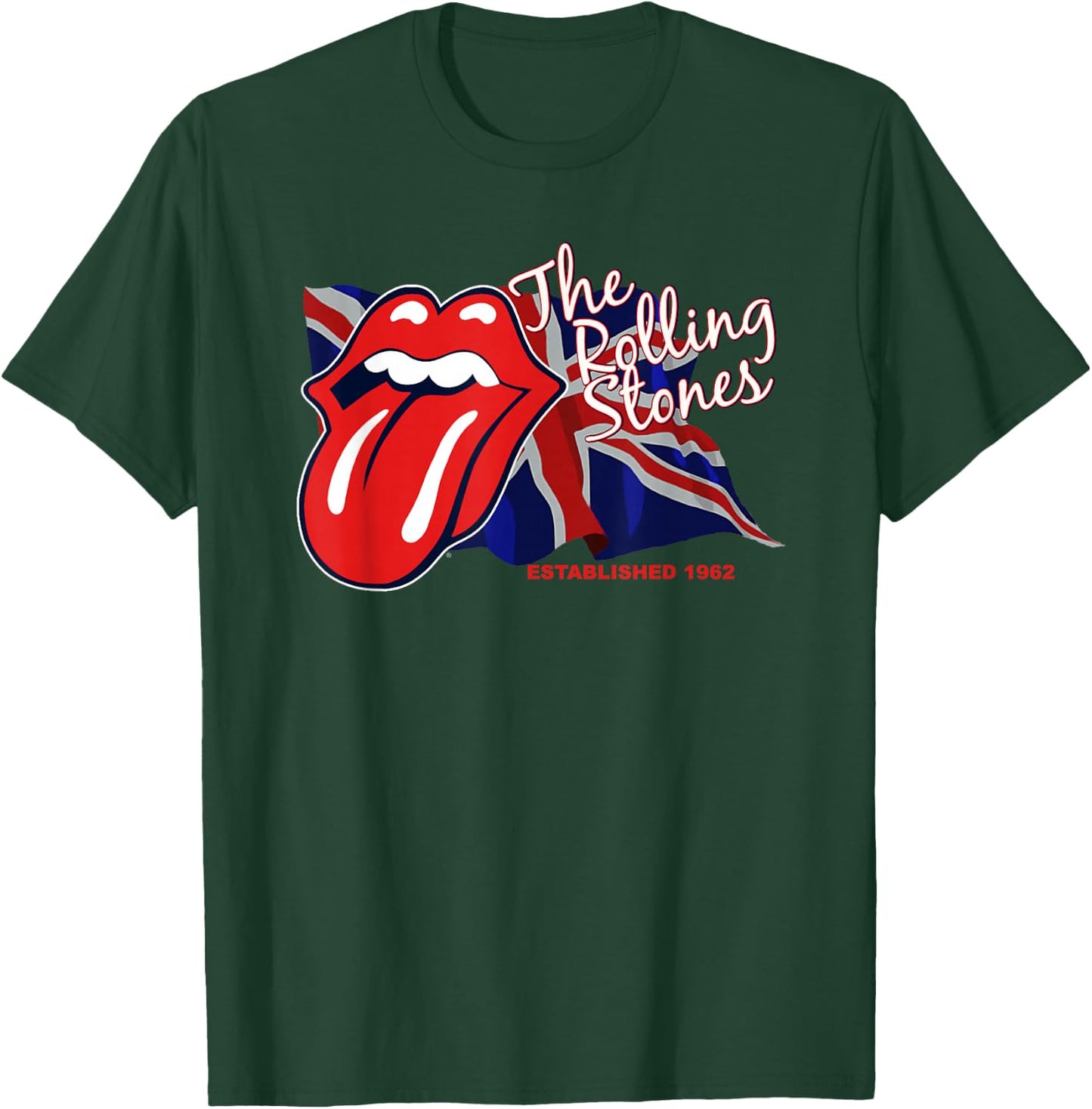 The Rolling Stones UK Flag T-Shirt - T-Shirt | Forest