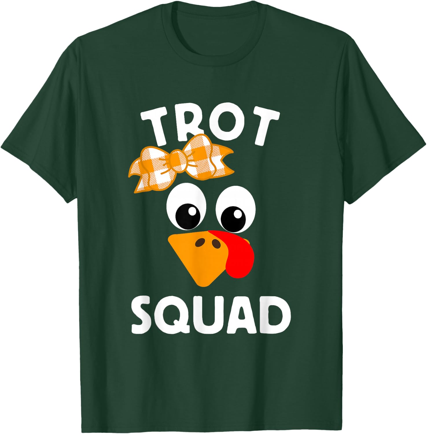 Thanksgiving Day Running Turkey Trot Squad T-Shirt - T-Shirt | Forest