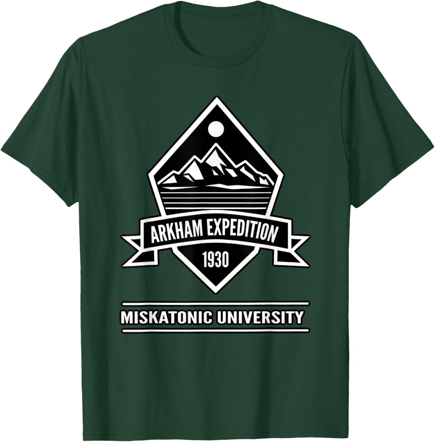 HP Lovecraft theme Arctic mountaineering T-Shirt - T-Shirt | Forest
