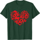 Valentines Snake - Snakes Reptile Zoo Zookeeper Herpetology T-Shirt - T-Shirt | Forest