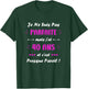 Perfect Humor 40 Years Woman Quote Birthday 40 Years , Black, Female X-Small T-Shirt - T-Shirt | Forest