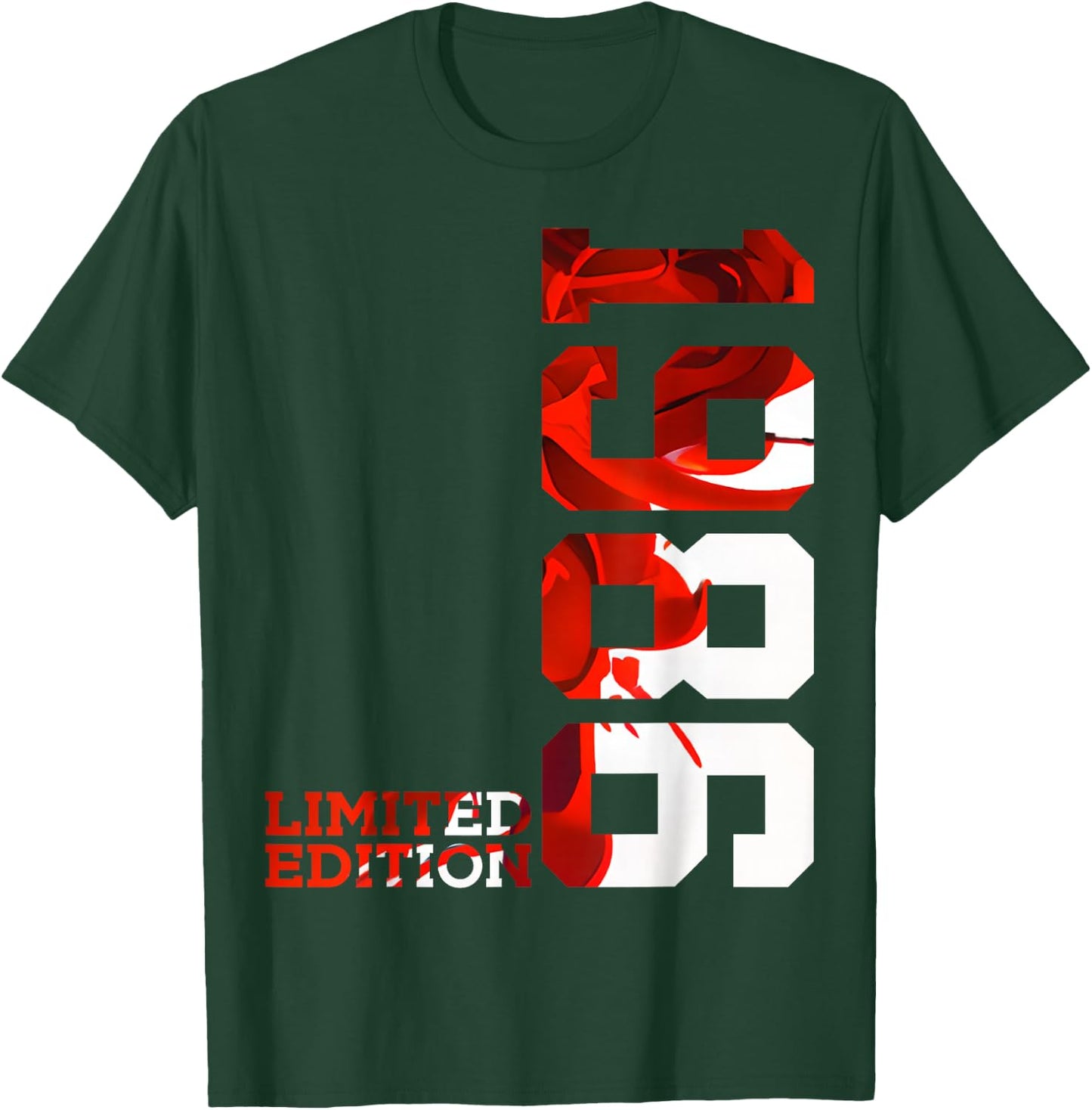 37 Jahre 37th Birthday Limited Edition 1986 , black T-Shirt - T-Shirt | Forest