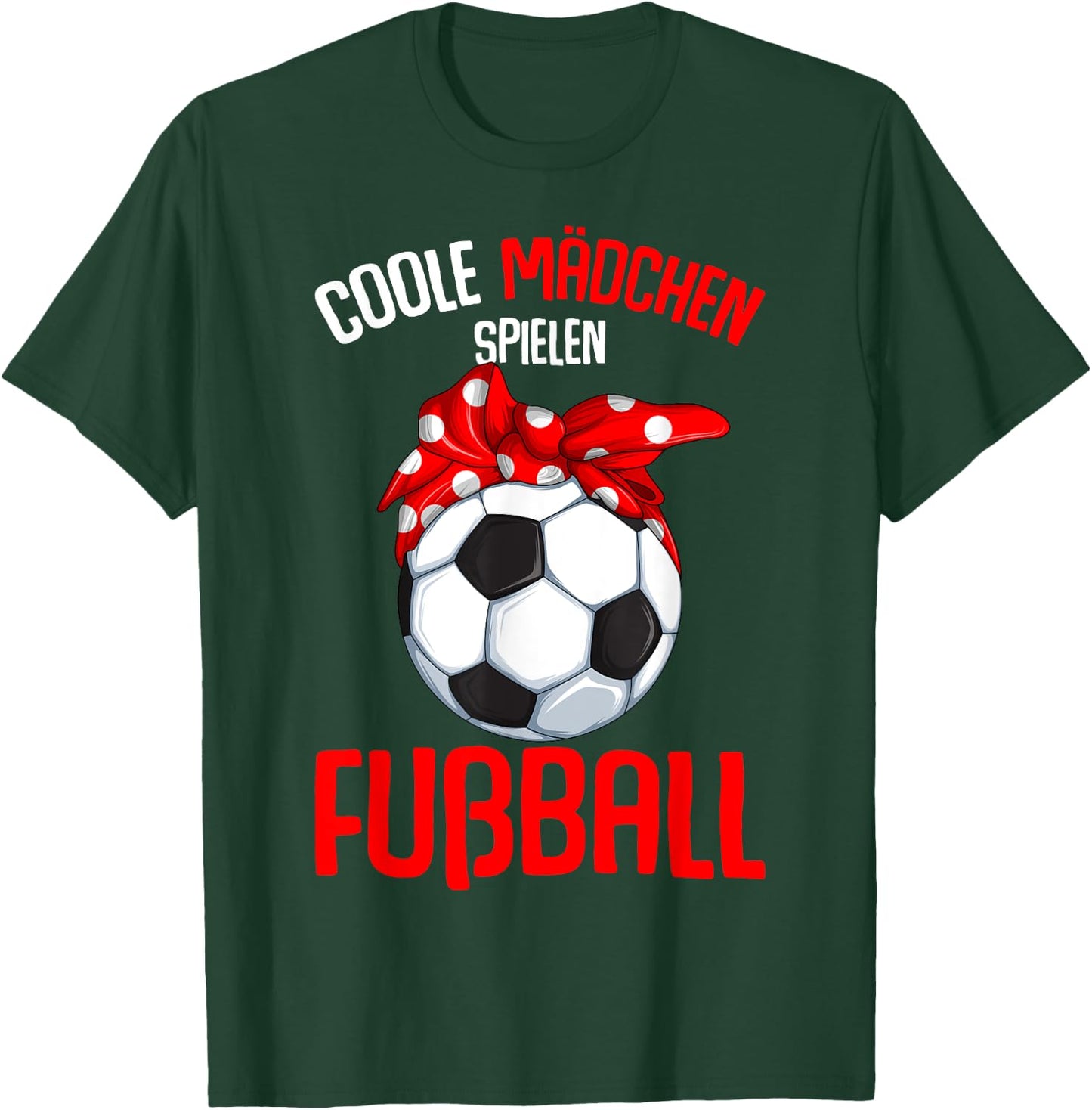 Cool Girls' Football Football Children's , black, s T-Shirt - T-Shirt | Forest