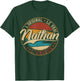Nathan The Original The True The Unique Men & Boys , Black, S T-Shirt - T-Shirt | Forest