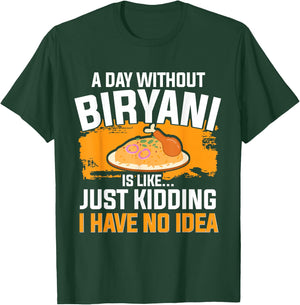 Biryani Food Tamil Indian Masala Rice T-Shirt - T-Shirt | Forest