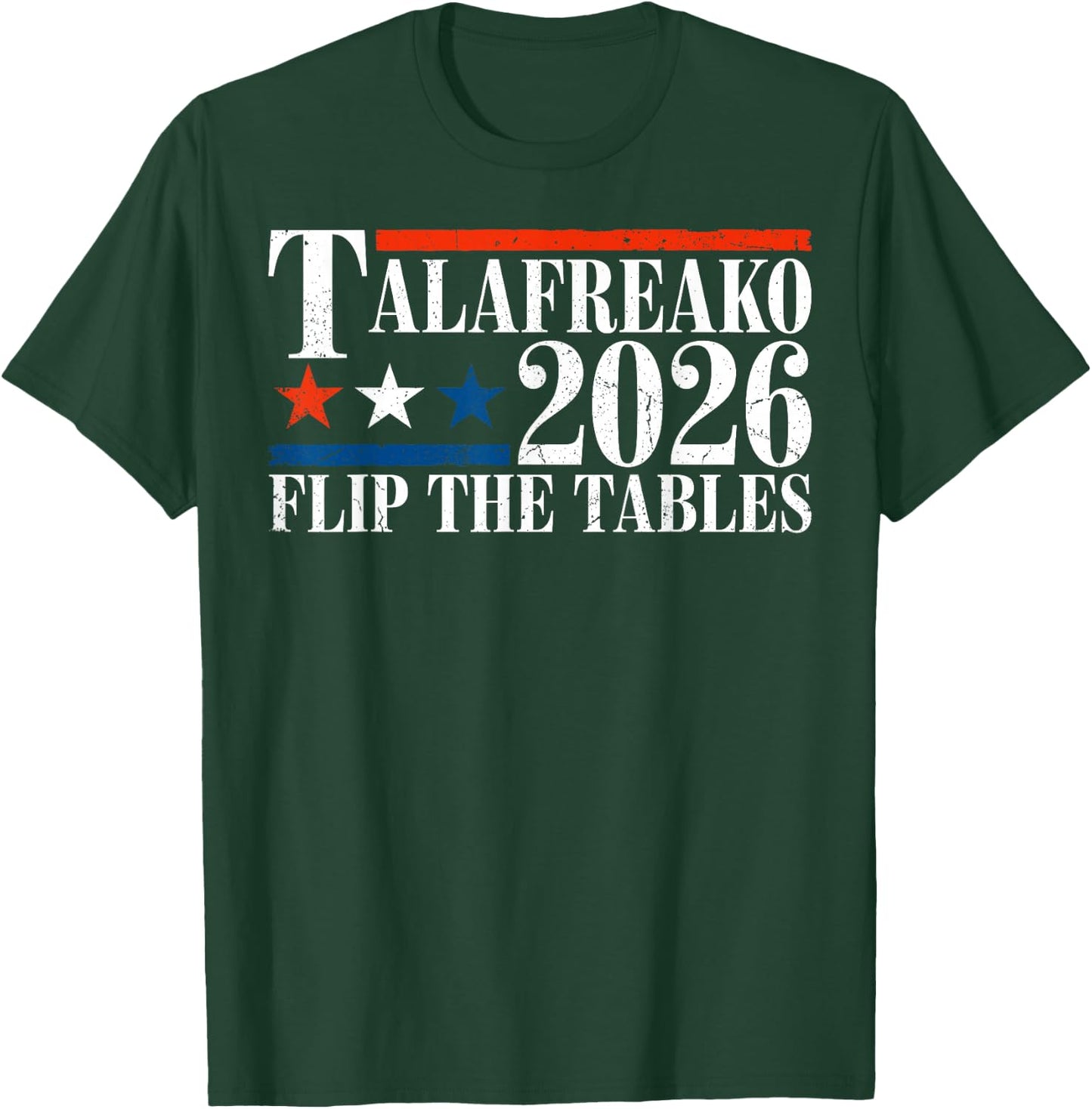 James Talarico 2026 Texas Senate Talafreako Flip The Tables T-Shirt - T-Shirt | Forest