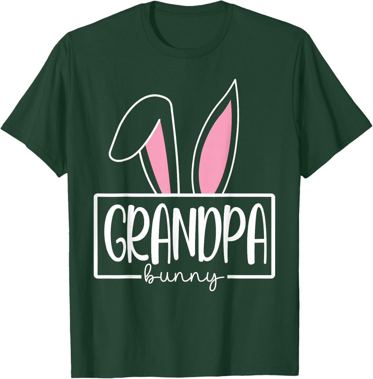 Funny Grandpa Bunny Happy Easter Family Matching T-Shirt - T-Shirt | Forest