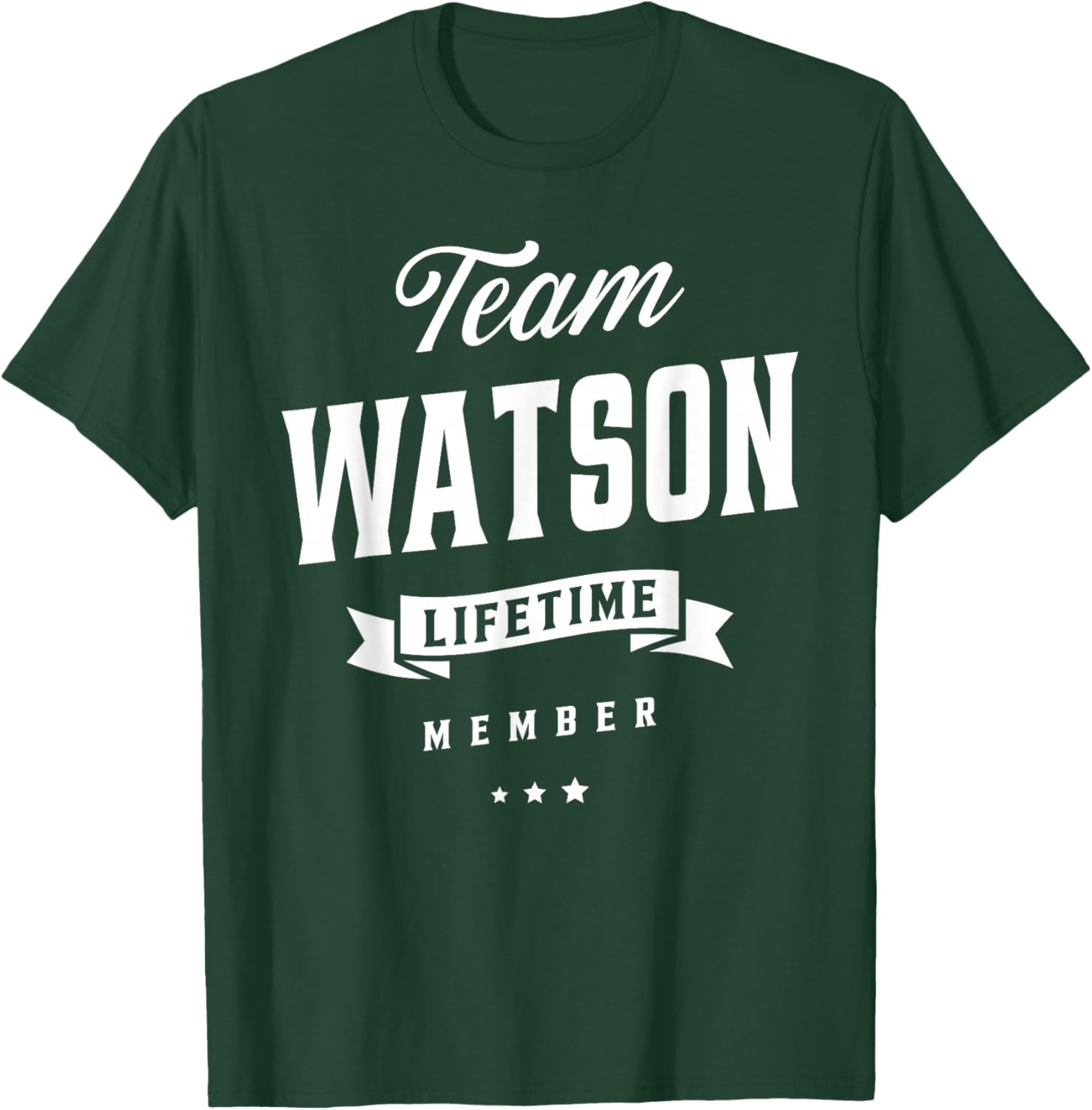 Association de la Famille des Membres à Vie de l'équipe Watson T-Shirt - T-Shirt | Forest