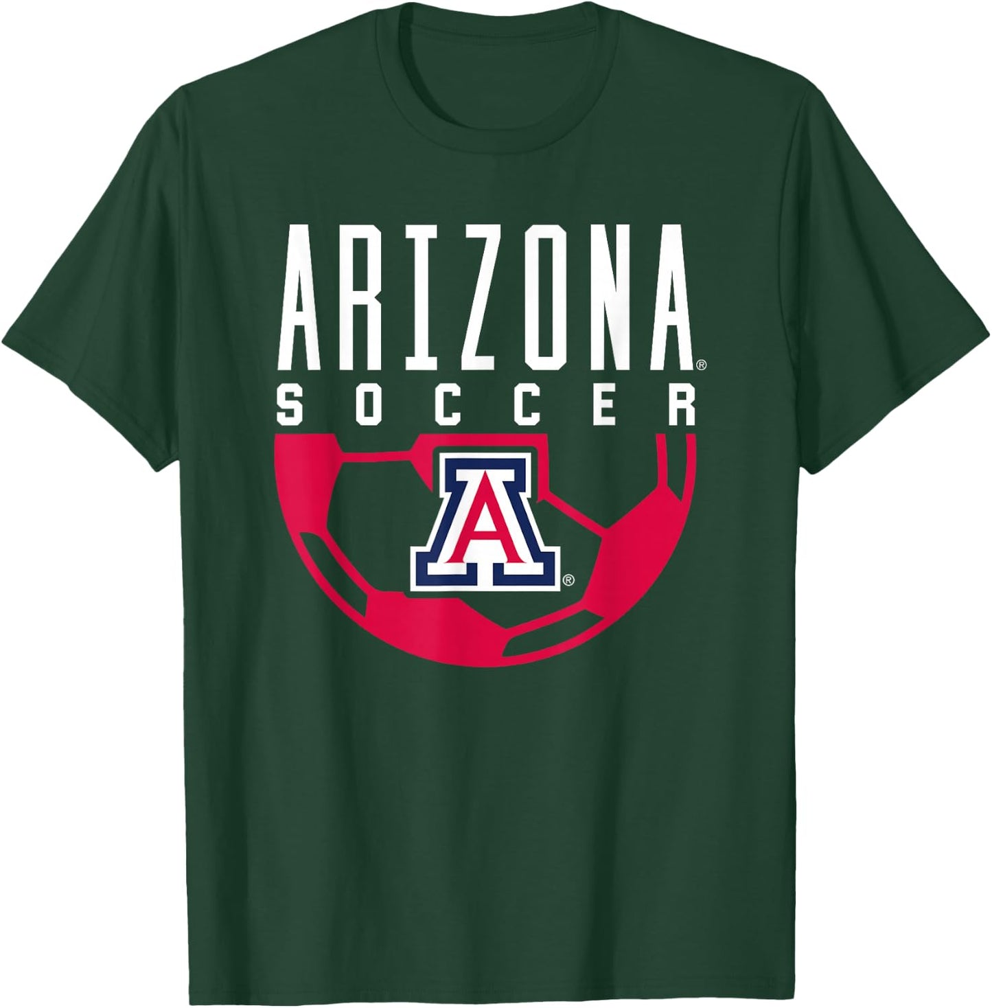 University of Arizona Wildcats Soccer Arch T-Shirt - T-Shirt | Forest