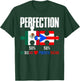 Mexirican Half Puerto Rican Half Mexican Hispanic Heritage T-Shirt - T-Shirt | Forest