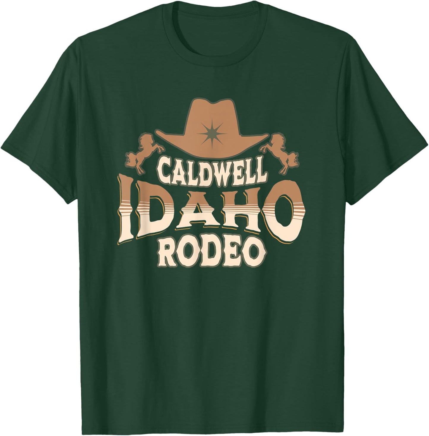 Caldwell Idaho Rodeo T-Shirt - T-Shirt | Forest
