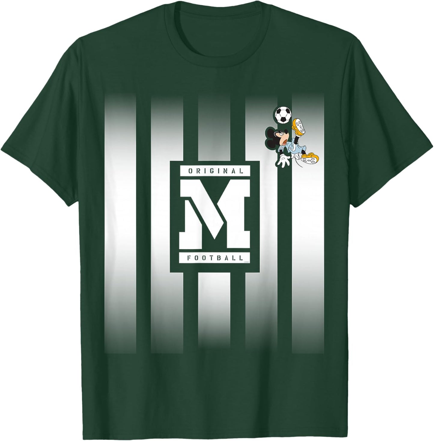 Disney Mickey Mouse Original Football M Soccer T-Shirt - T-Shirt | Forest