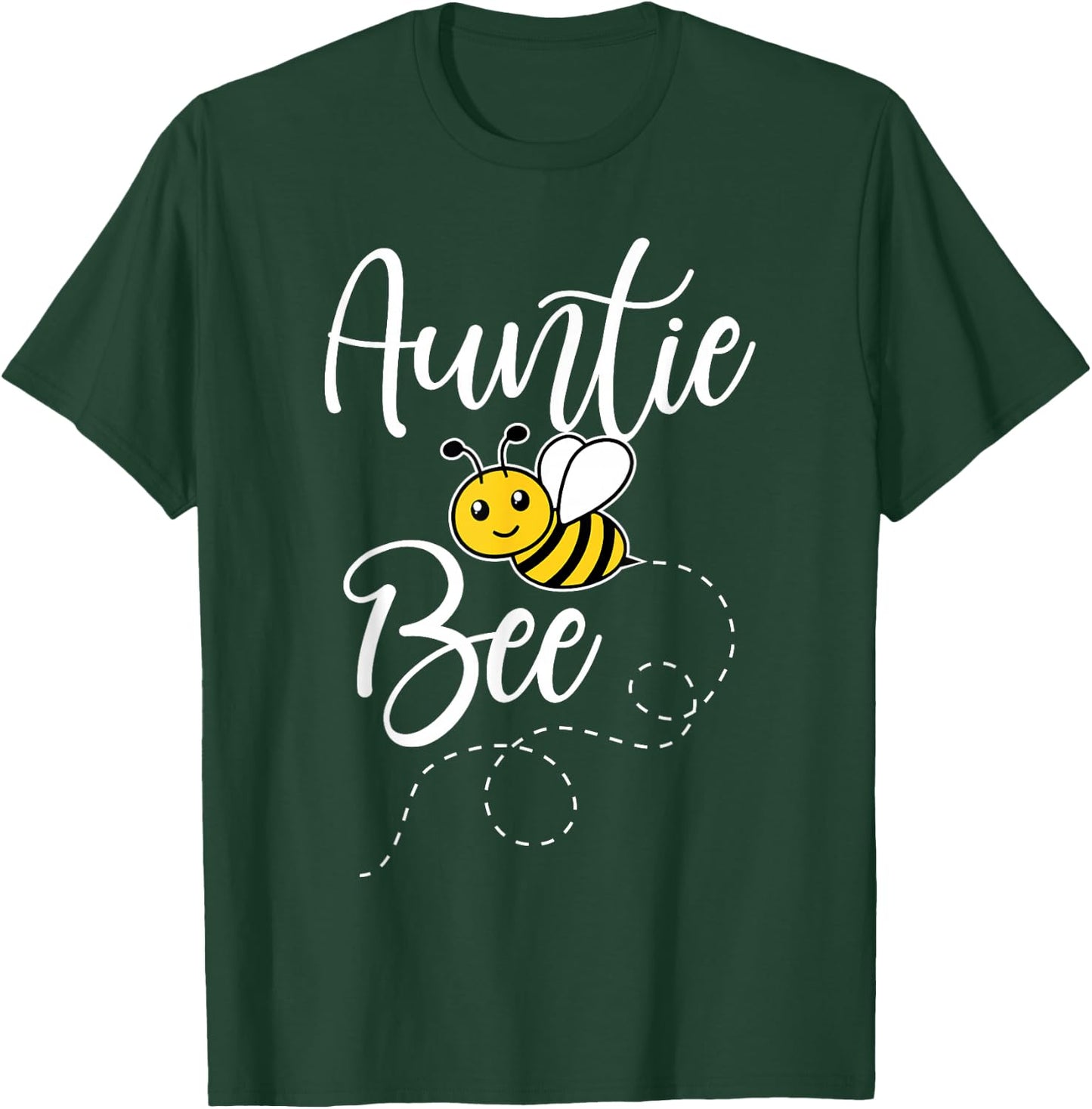 Auntie Of The Bee Day Girl Hive Family Matching Birthday T-Shirt - T-Shirt | Forest