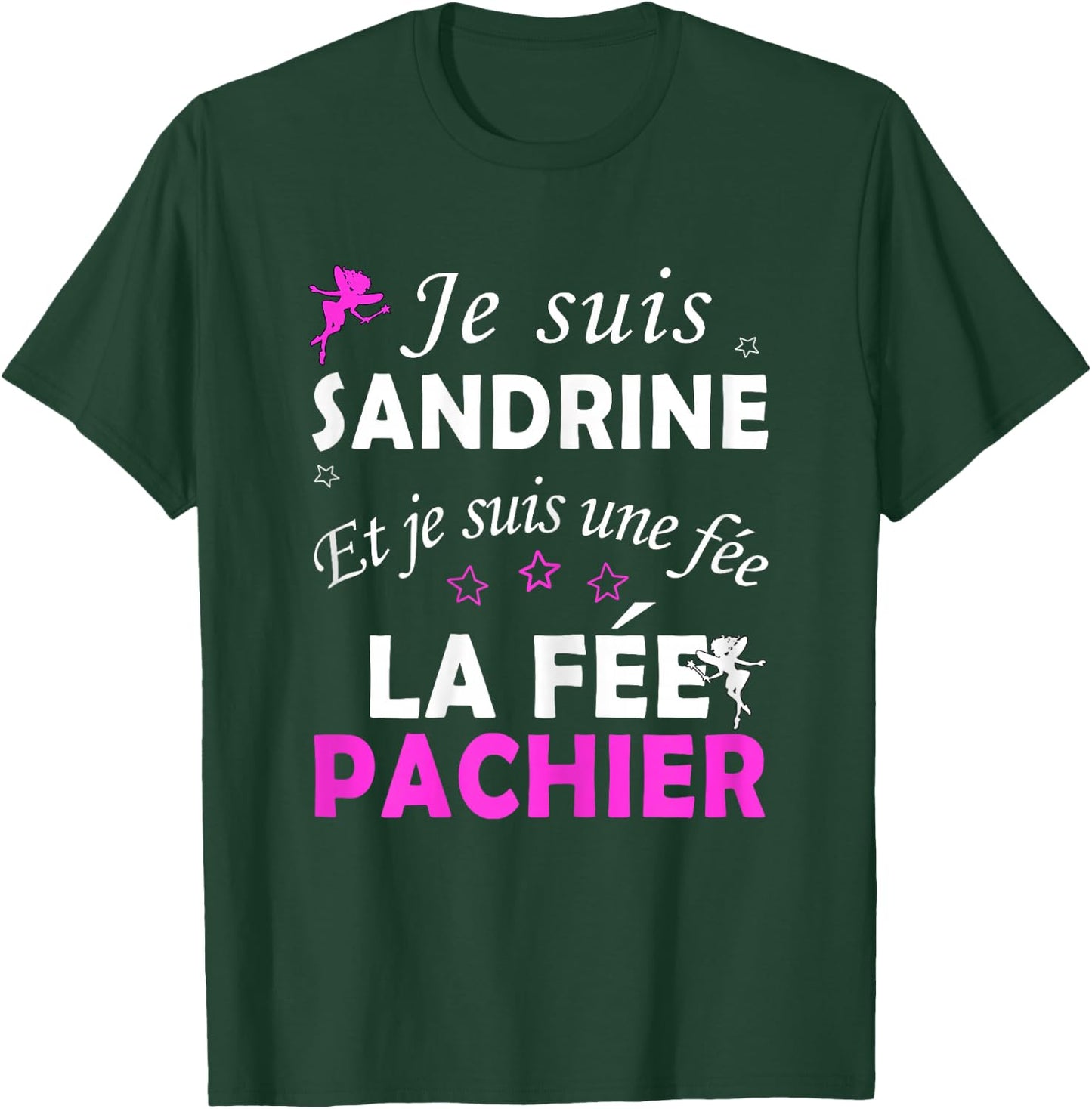 Sandrine , Black, Female X-Small T-Shirt - T-Shirt | Forest