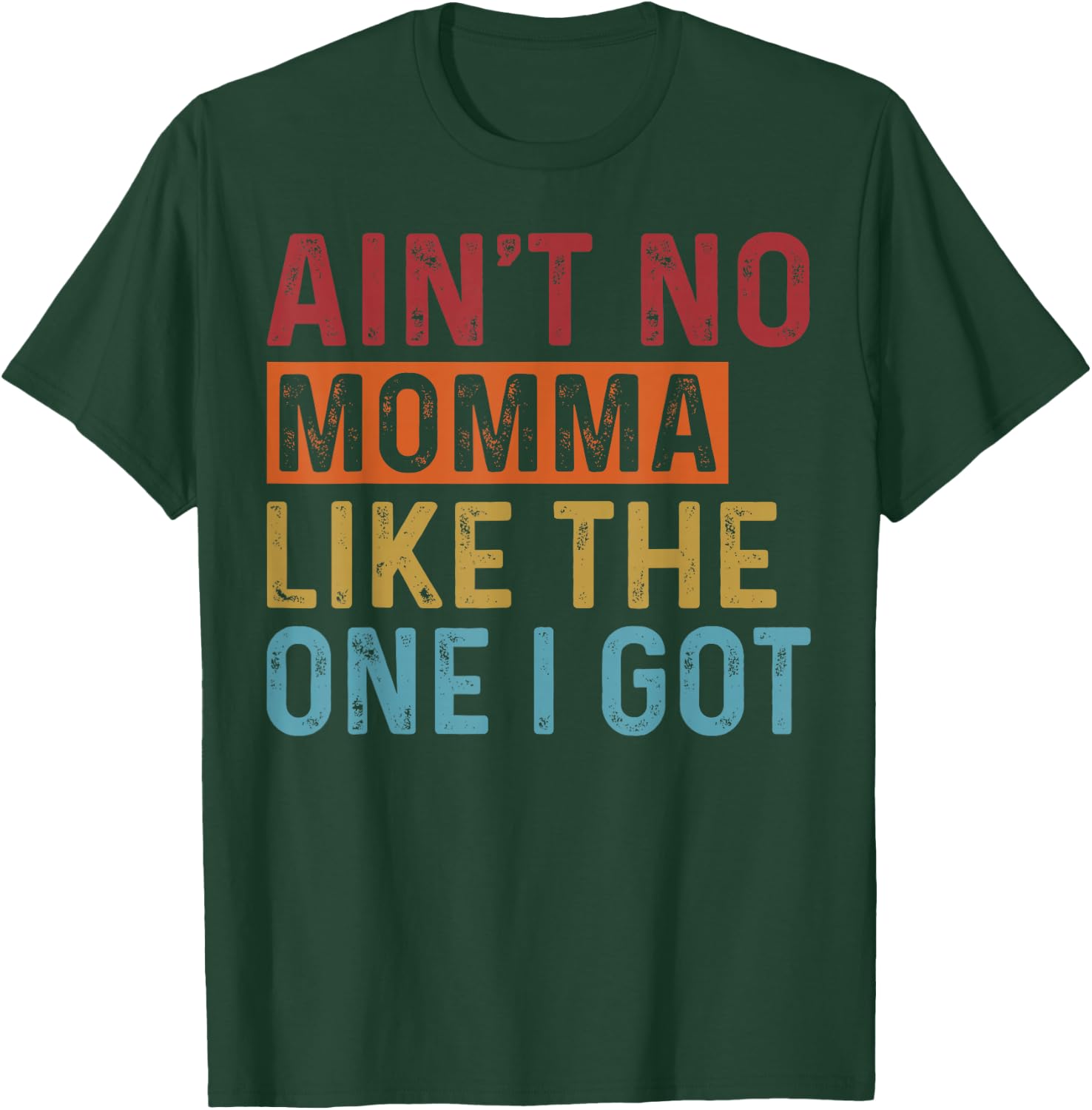 Ain't No Momma Like The One I Got Funny Family Reunion Mom T-Shirt - T-Shirt | Forest