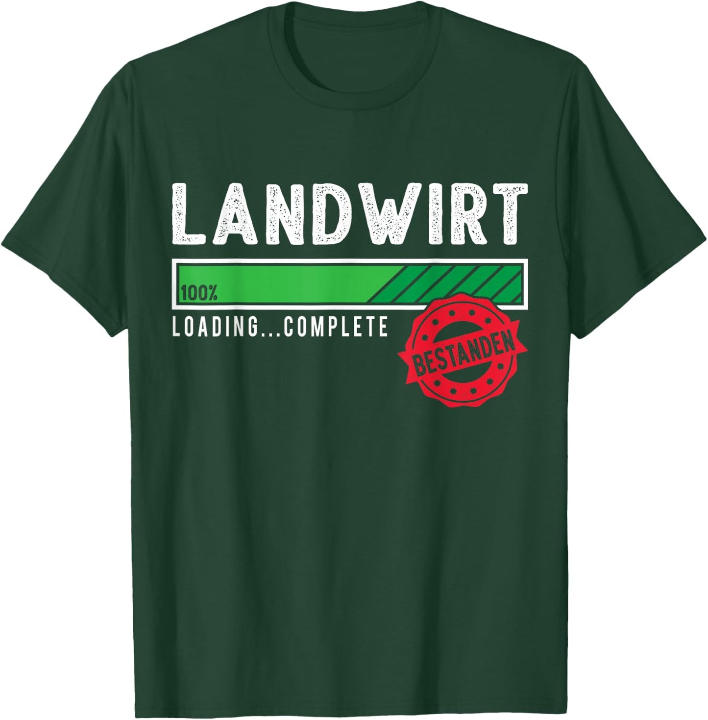 Landwirt Ausbildung Prüfung Bestanden T-Shirt - T-Shirt | Forest