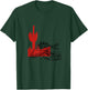 Desert Rattlesnake & Cactus Wild West T-Shirt - T-Shirt | Forest