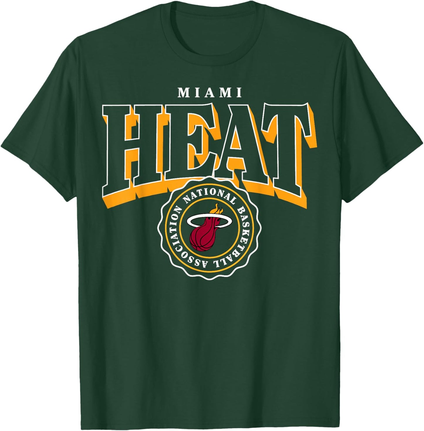 NBA – Miami Heat Arched Crest T-Shirt - T-Shirt | Forest