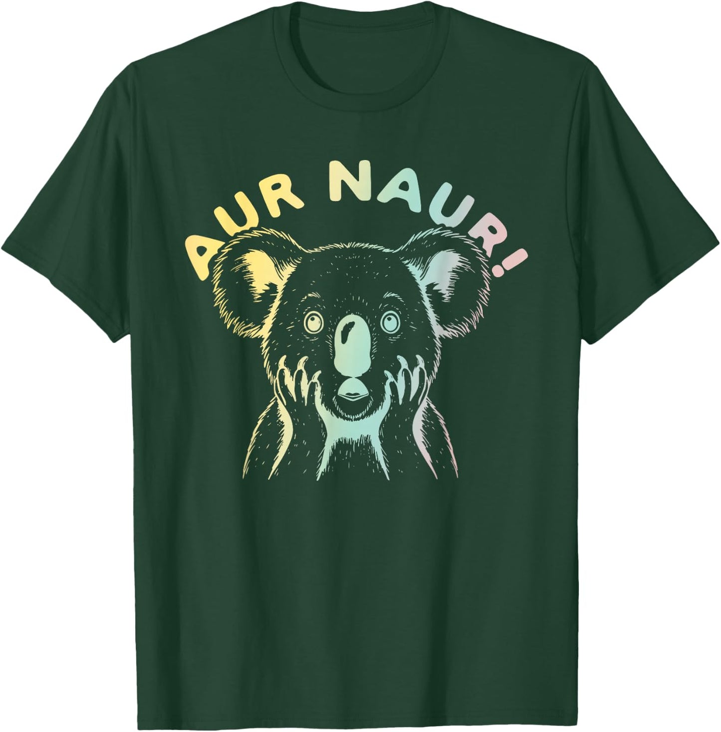 Aur Naur! Animal Design T-Shirt - T-Shirt | Forest