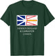 Newfoundland and Labrador T Shirt Canada Province Flag T-Shirt - T-Shirt | Forest