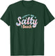 Funny Don't Be A Salty Beach Quote Cool Summer Mermaid Beach T-Shirt - T-Shirt | Forest