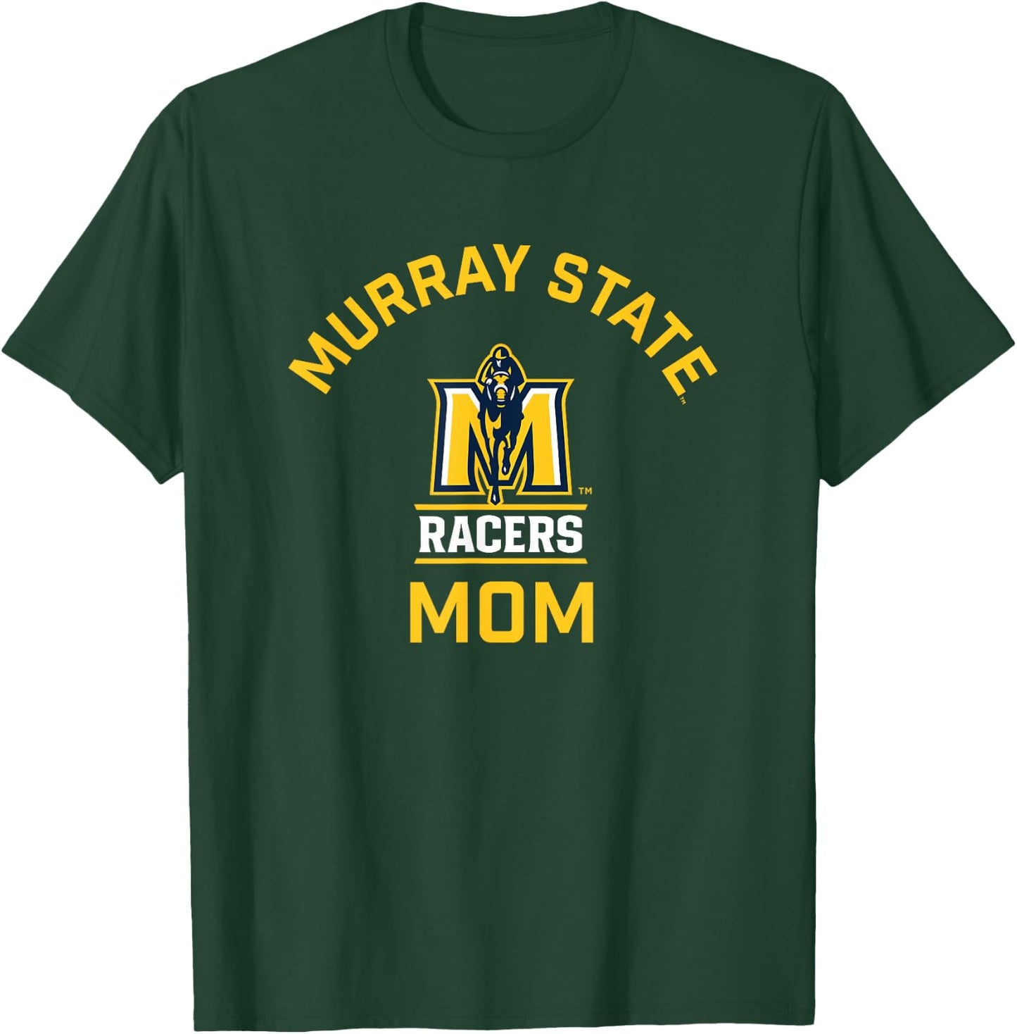 Murray State University Racers Arched Mom T-Shirt - T-Shirt | Forest
