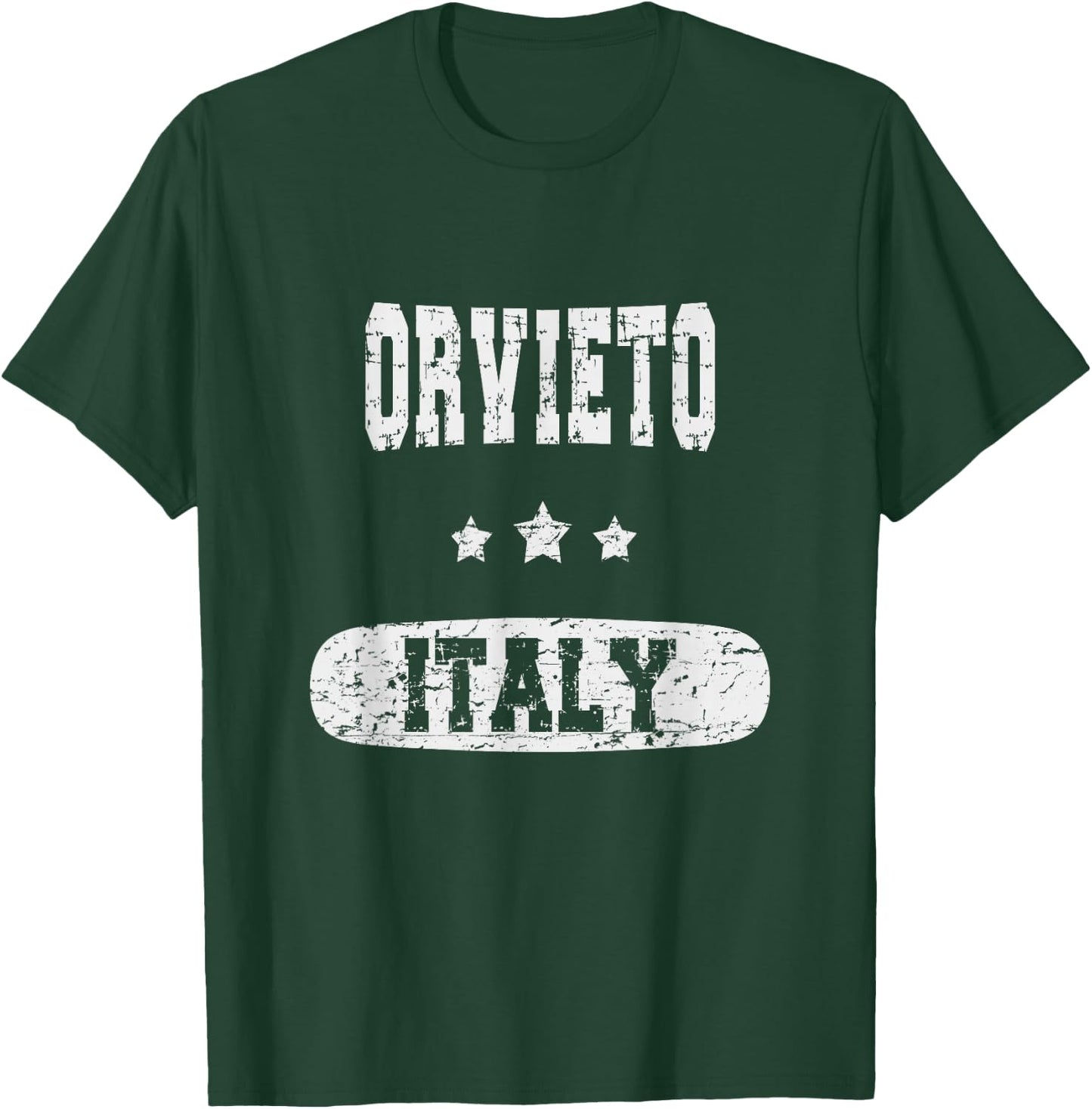 Vintage Orvieto, Italy T-Shirt - T-Shirt | Forest