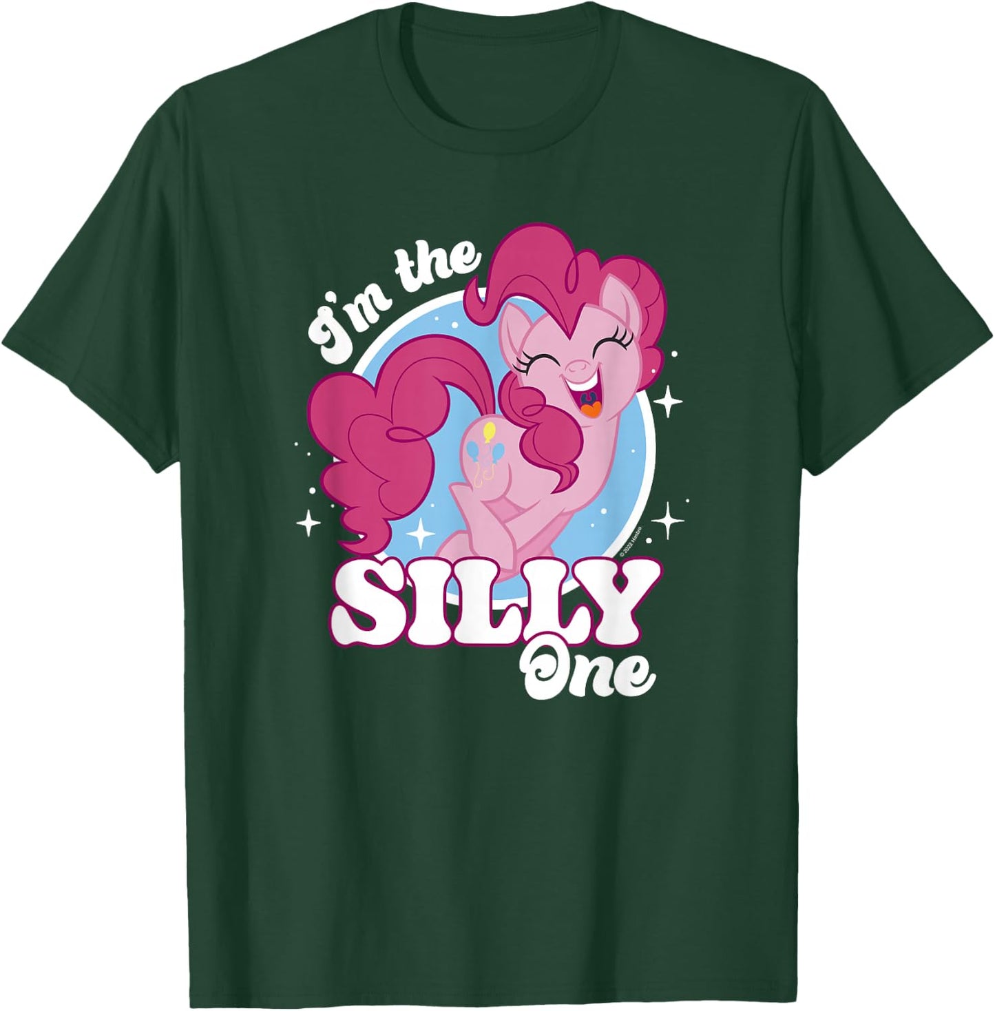 My Little Pony Pinkie Pie I'm The Silly One Poster , black T-Shirt - T-Shirt | Forest