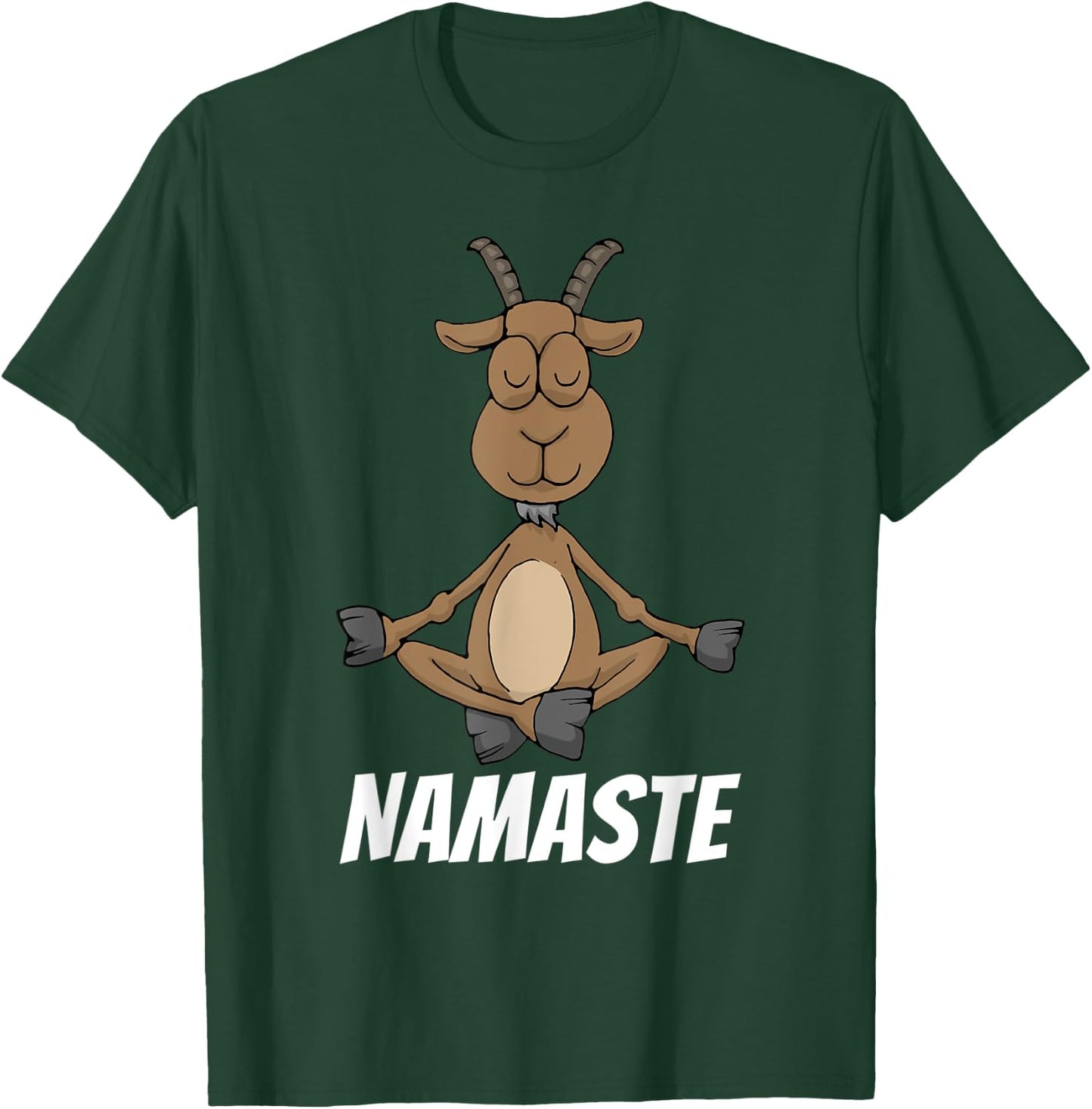 Goat Yoga T-Shirt - T-Shirt | Forest