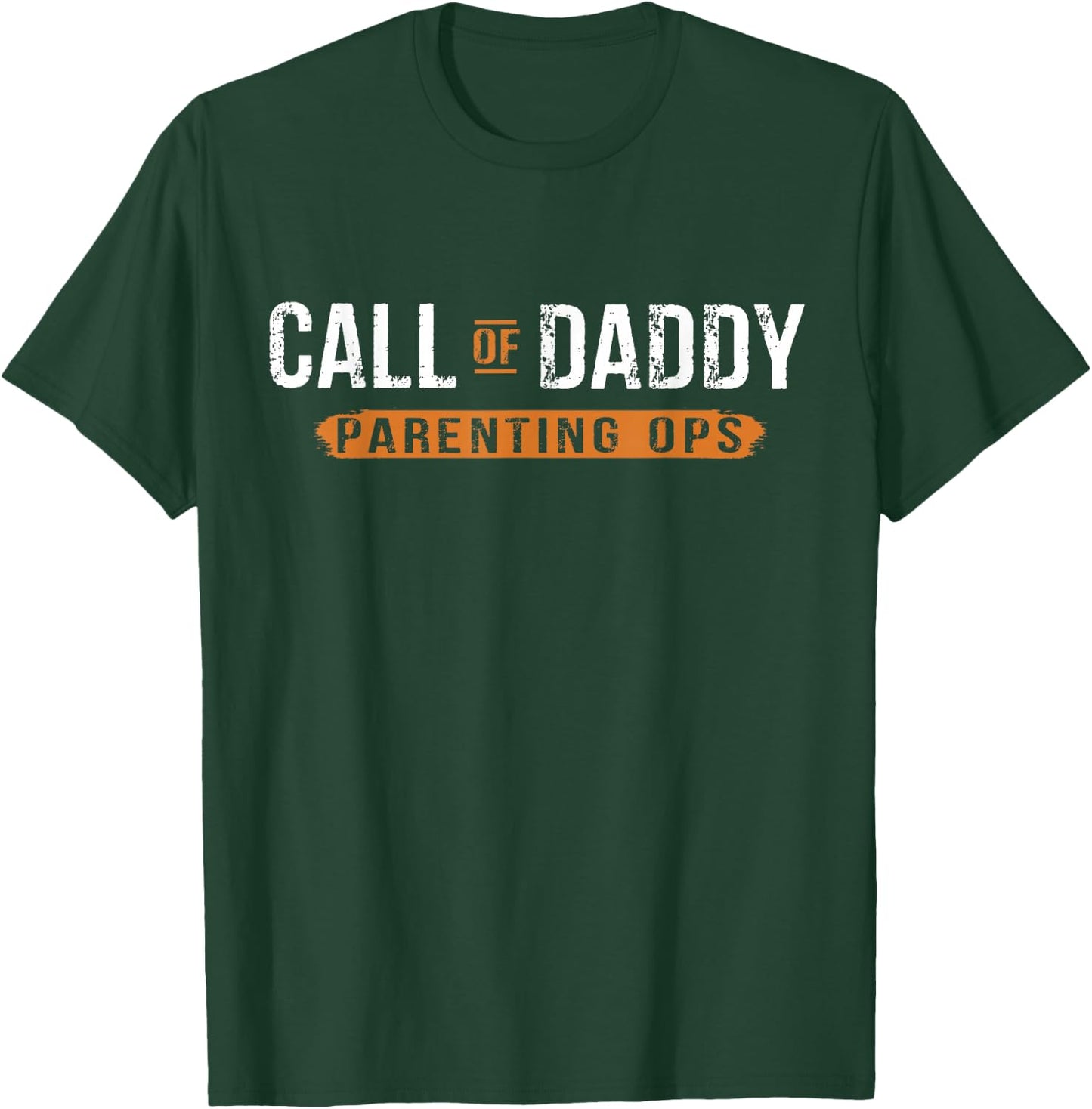 Gamer Dad Call of Daddy Parenting Ops Father's Day T-Shirt - T-Shirt | Forest