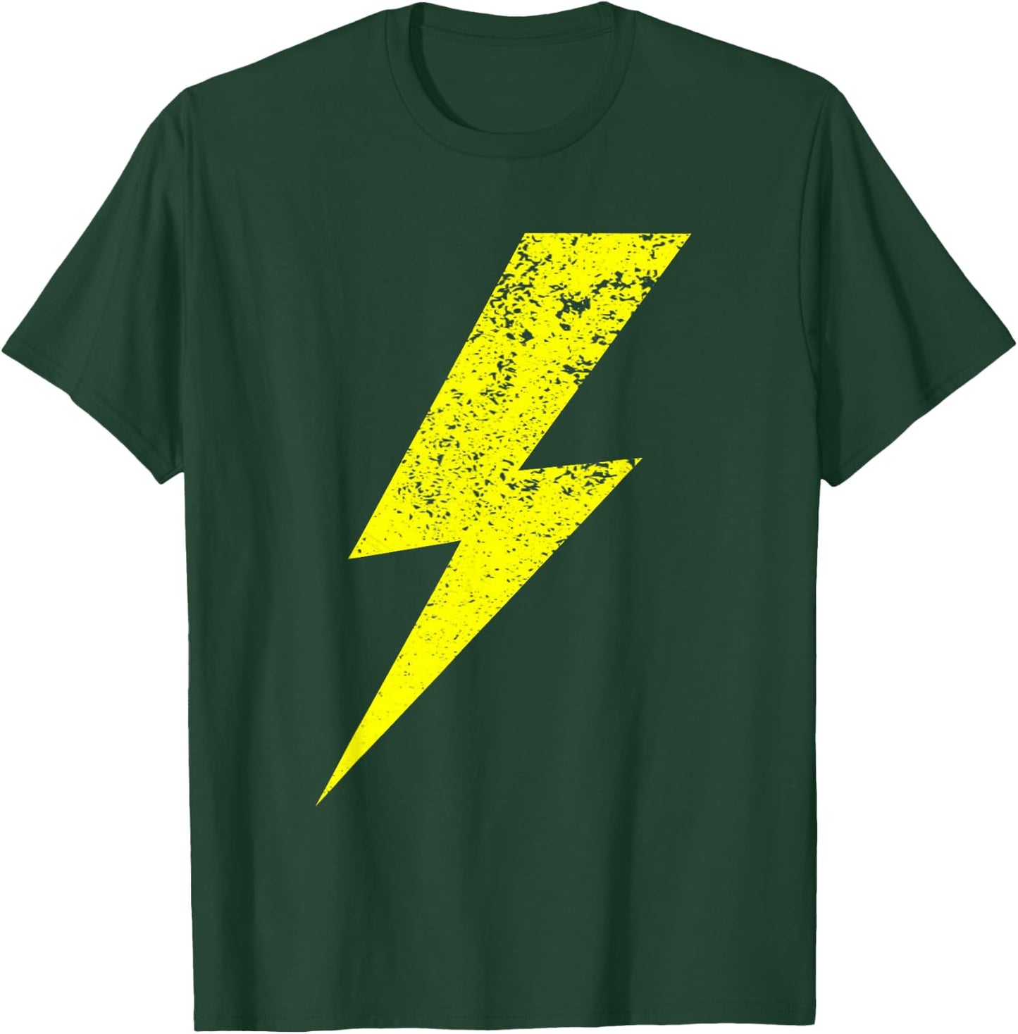 Designs with Yellow Flashes , black T-Shirt - T-Shirt | Forest