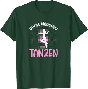 Dance Women's Dance Sports Dance School Dancer Girls , black T-Shirt - T-Shirt | Forest