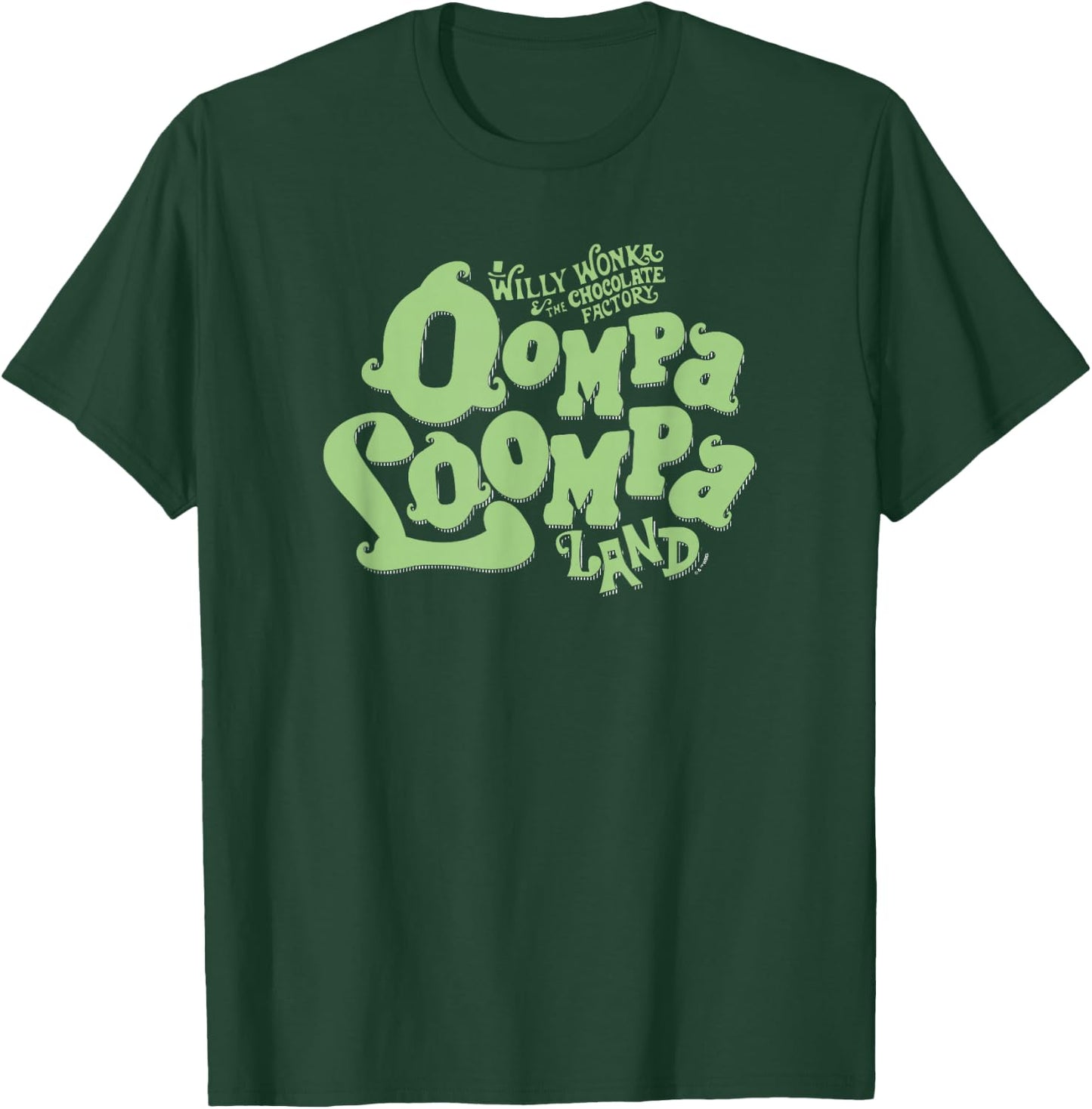 Willy Wonka And The Chocolate Factory Oompa Loompa Land T-Shirt - T-Shirt | Forest