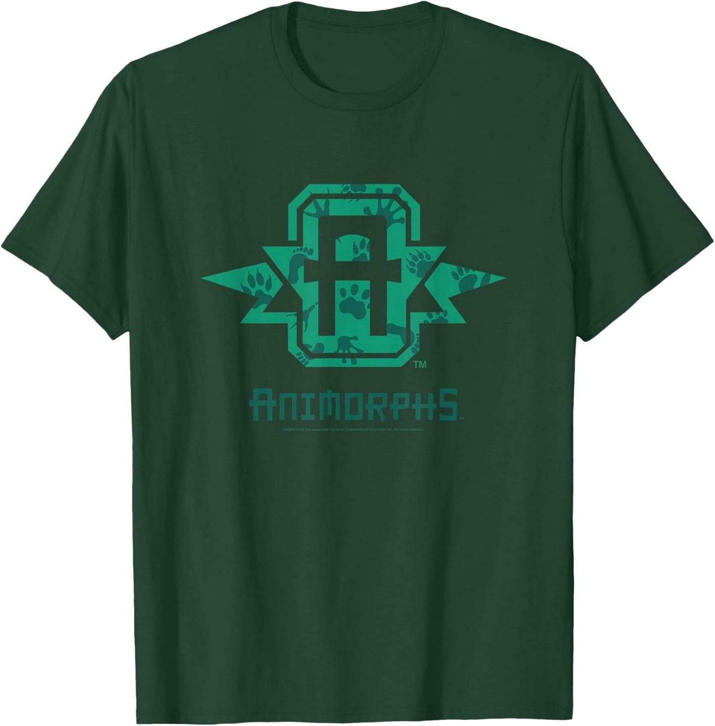 Animorphs Animal Print Badge Transformation Book Series T-Shirt - T-Shirt | Forest