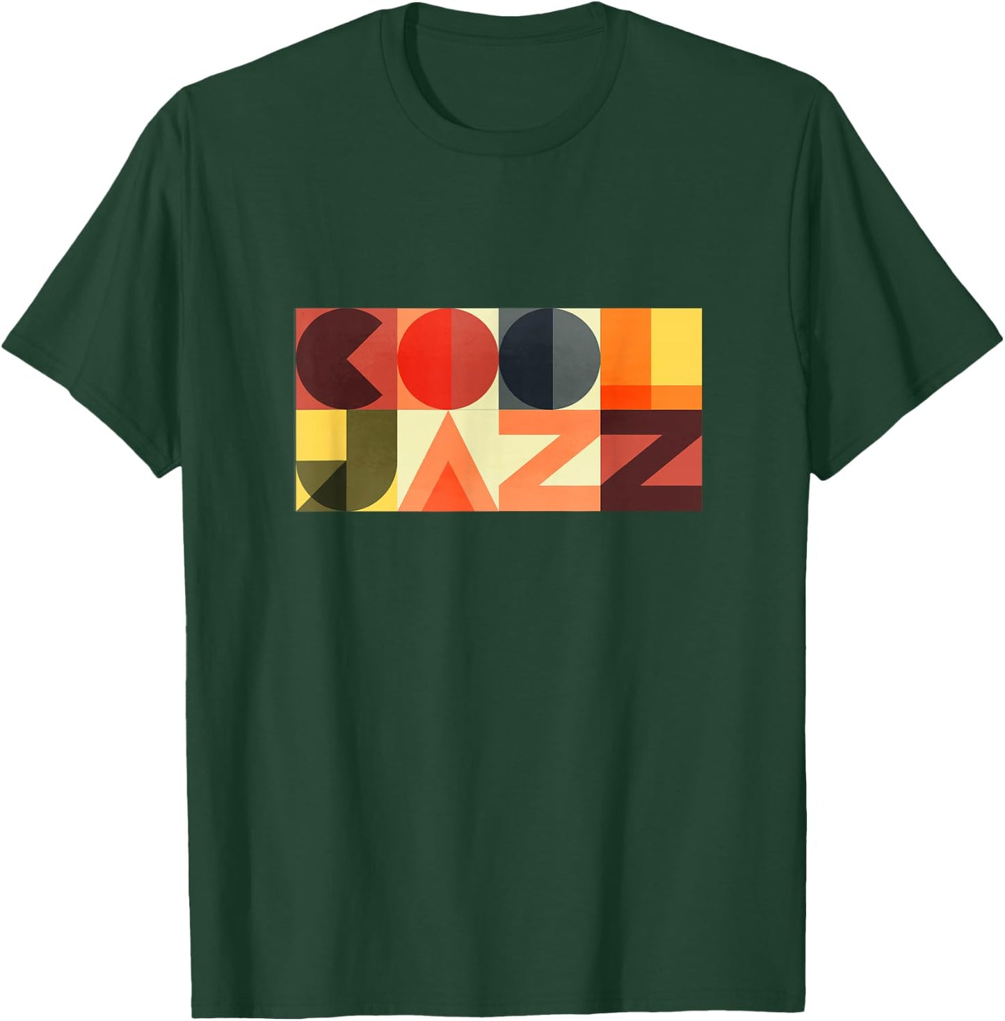 Retro Cool Jazz 90s Jazz , black T-Shirt - T-Shirt | Forest